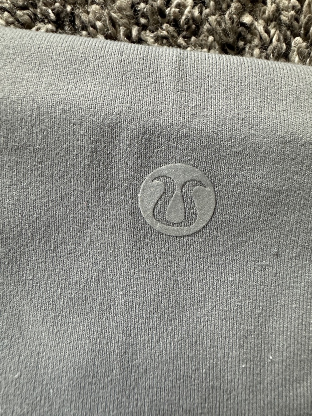 Lululemon Size 8 High-Rise Foldover Leggings - Light Gray - Picture 5 of 5